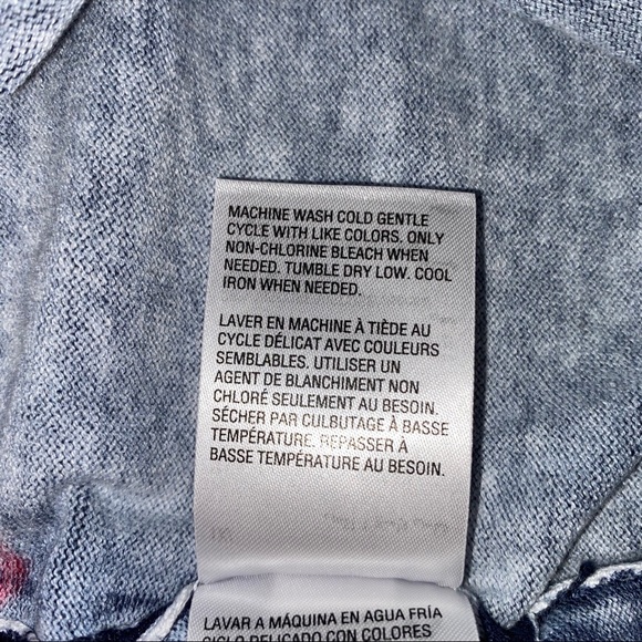 Karen Scott Floral Jersey Button Up Cardigan Sz 1X - Picture 8 of 10